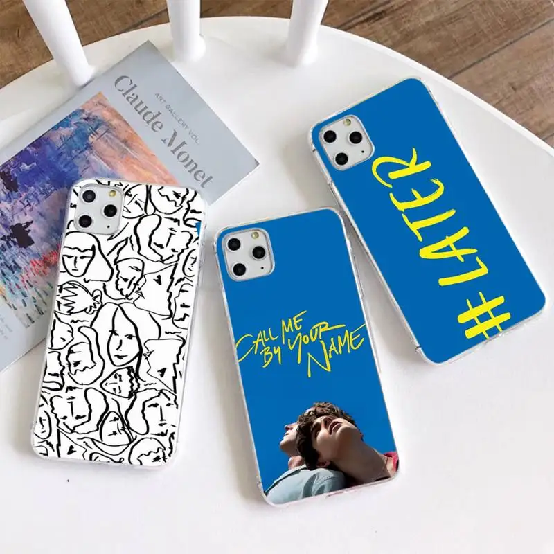 Call Me By Your Name Phone Case for iphone 12 pro max mini 11 XS MAX 8 7 6 6S Plus X 5S SE 2020 XR cover | Мобильные телефоны и