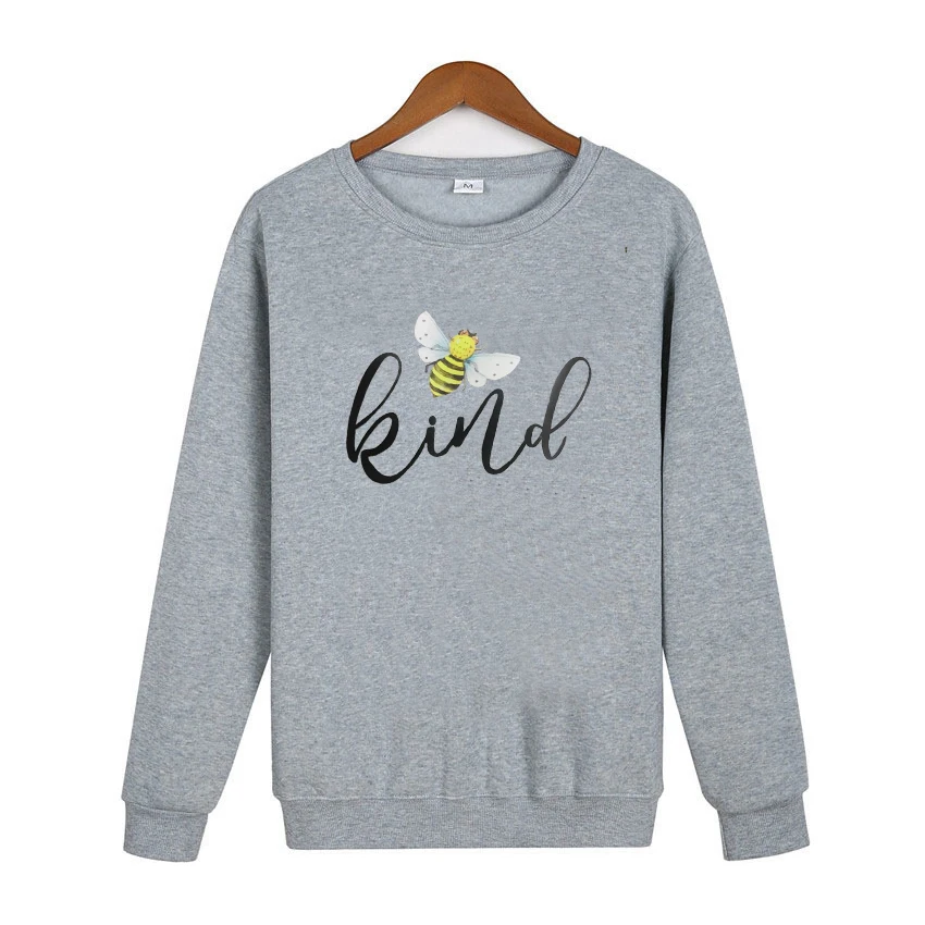 

be kind harajuku clothes girl 2020 korean hoodie print love pink oversized sweatshirt gothic plus size women hoodies