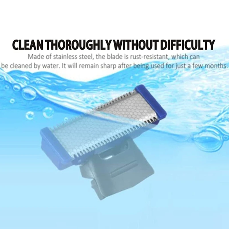 Beard Trimmer for Men Electric Shaver Accessories Multifunctional Replaceable Blade Razor Heads