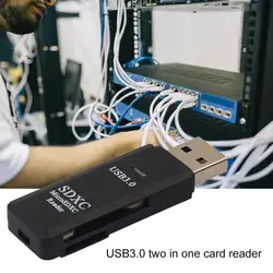 USB 3,0 многофункциональный считыватель смарт-карт памяти OTG type-C адаптер мини-считыватель карт для микро компьютера ноутбука