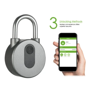 

Smart Padlock Door Luggage Case Locker For Android IOS System APP Unlock Smart Lock For Android IOS Door Luggage Case Lock