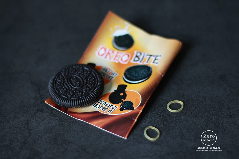 1 шт. печенья укусывают Восстановленное Печенье Oreo с откушенным краем печенье крупным планом иллюзорные трюки принадлежности иллюзиониста Juegos de magia забавные игрушки