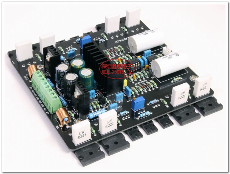 LM4562 плюс LM4702 плюс 2SA1943 плюс 2SC5200 200W 2,0-канал комбинированный усилитель доска