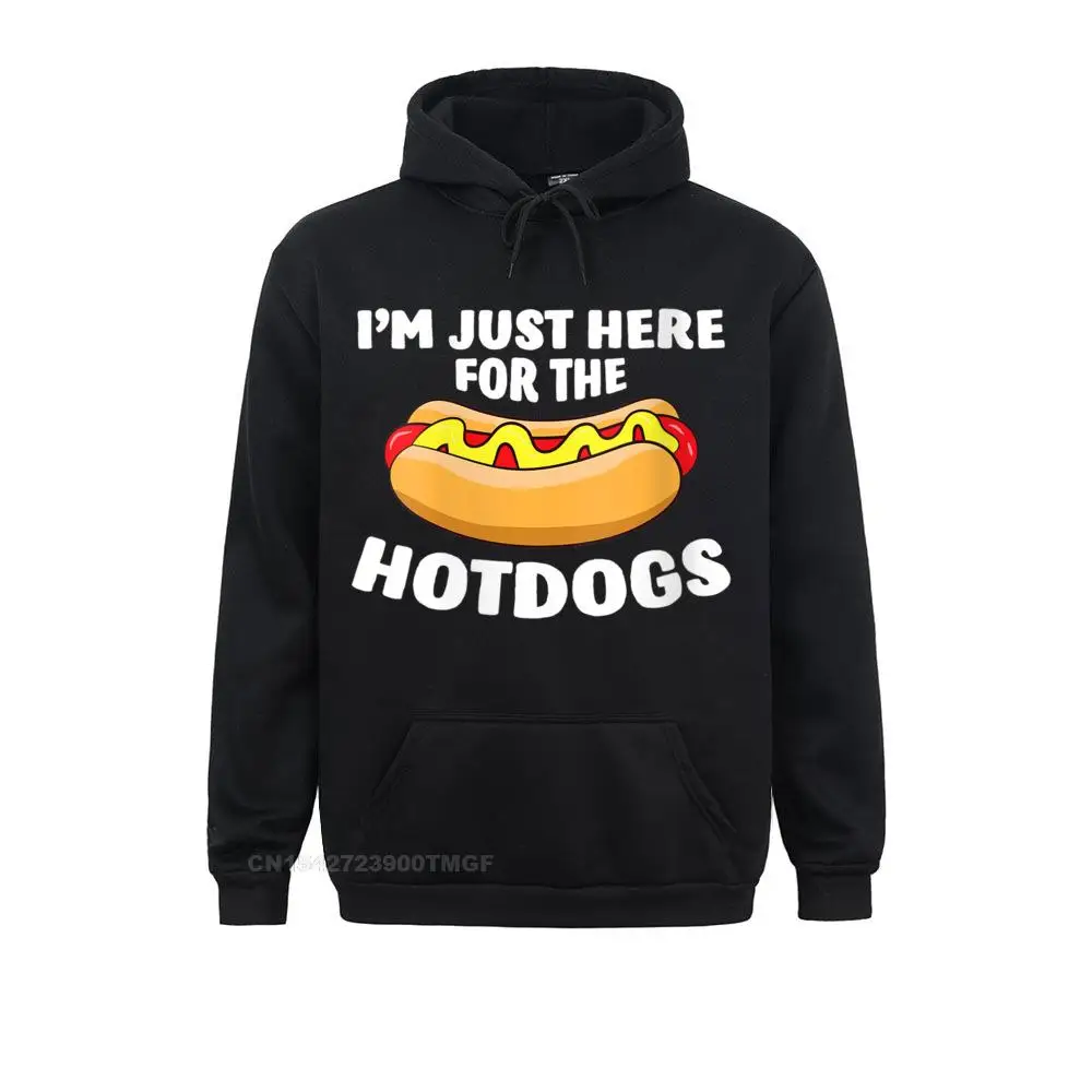 

Womens Funny Hot Dog Lover I'm Just Here For The Hot Dogs Streetwear Hoodie Custom Autumn Women Hoodies Clothes Discount