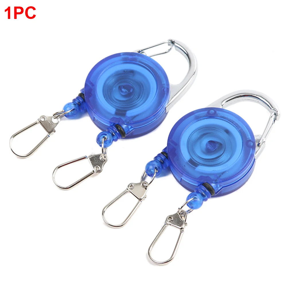 

Abrasion Resistant Accessory Camping Outdoor Small Tools Trips Retractable Dual Rings Fly Fishing Retractor Lightweight Hook Up