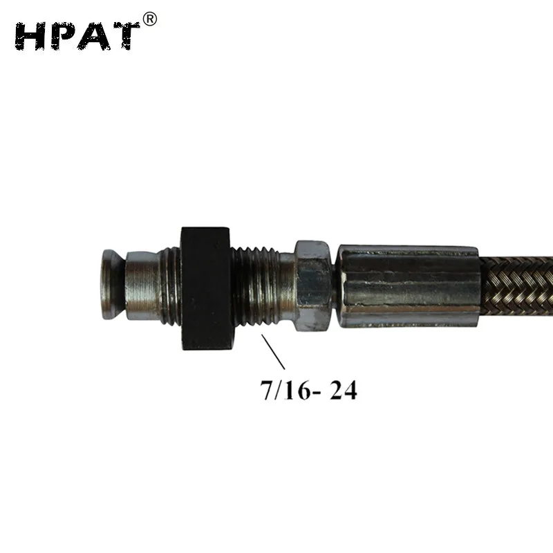 HPAT Пейнтбол 6 ''Tippmann Газовая линия плетеный шланг с квадратной гайкой