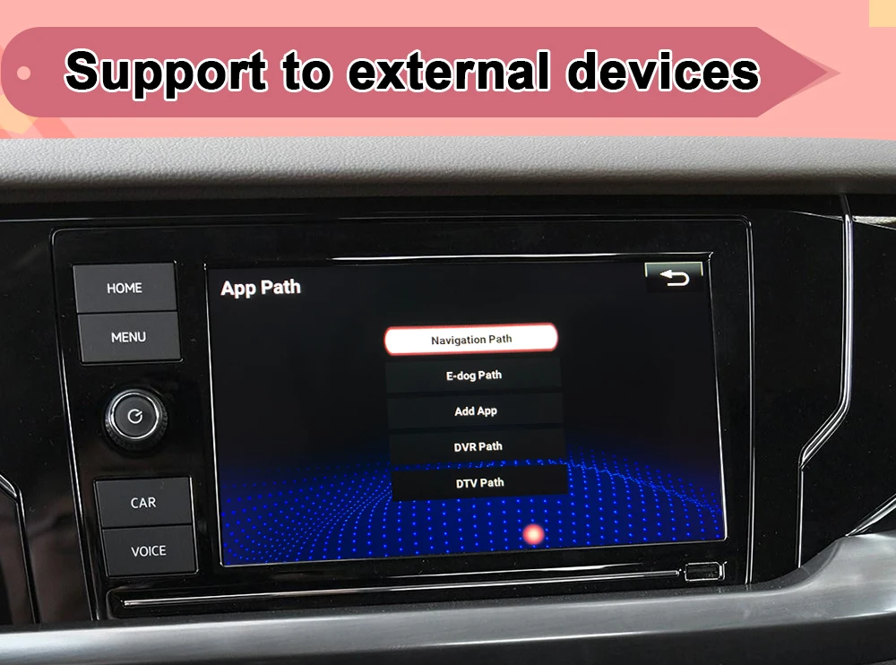 Support to external devices