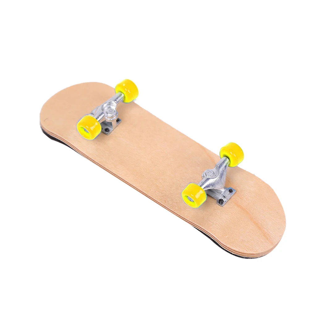 Wood Grit Complete New Finger Skate Collectibles Desk Toys Yellow Foam Fingerboard Purple Hobbies