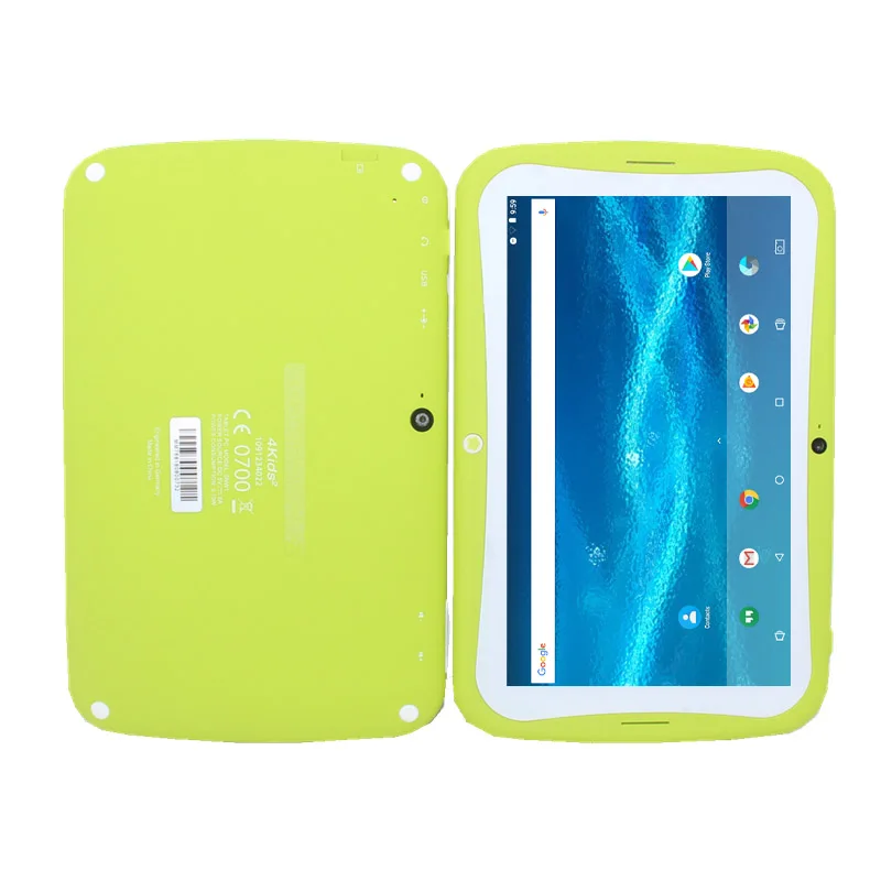 Tablet standard Подарочный защитный силиконовый чехол 7 дюймов RK3126 M760 Детский планшетный ПК Android 7,1 1 Гб+ 16 Гб четырехъядерный детский планшет - Комплект: Tablet standard