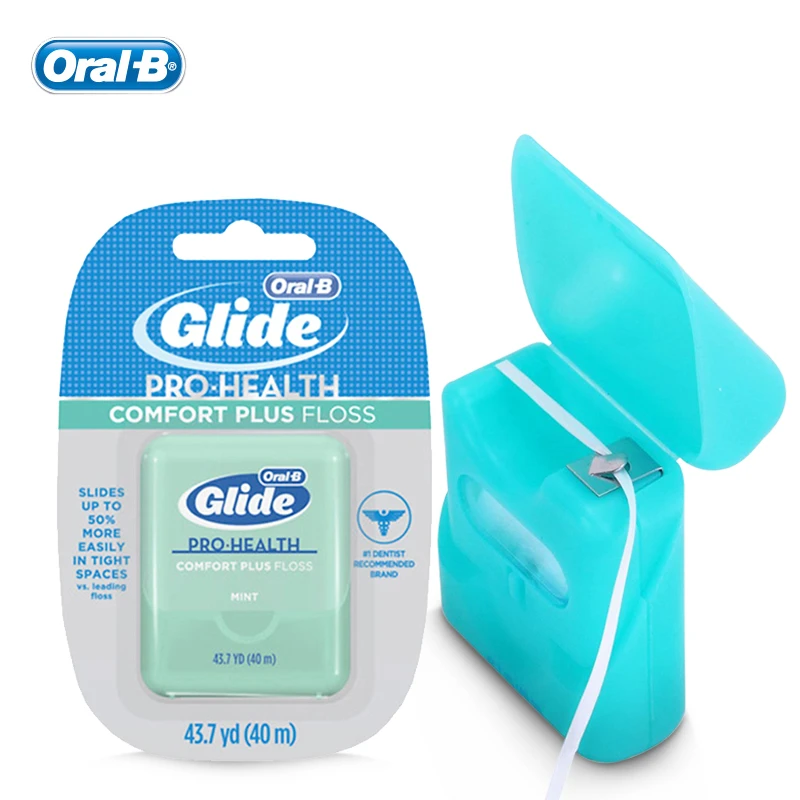 Oral B Dental Floss 40m Portable Wax Interdental Brush Teeth Stick Toothpicks Floss Deep Clean Tooth None Electric Oralb Adults Dental Flosser Aliexpress