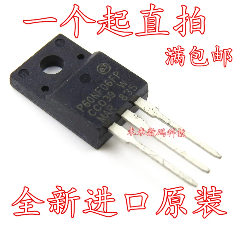 10 шт./лот STP60NF06FP P60NF06FP TO-220F 60A 60V
