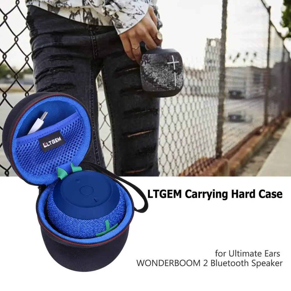 LTGEM противоударный EVA Жесткий Чехол для UItimate Ears WONDERBOOM 2 Bluetooth динамик