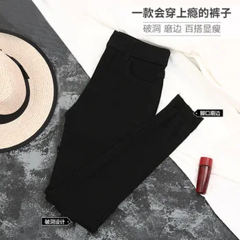 

2020 New spring Fashion Long pants leggings Women Clothing Pencil Pants 2019 NEW Women High Waist Pants