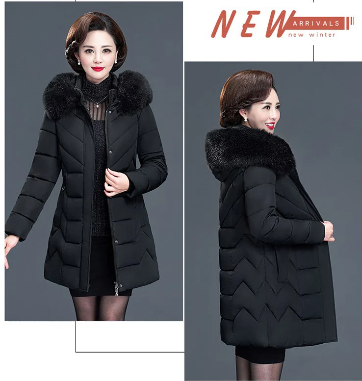 Большие размеры, XL-6XL, женская зимняя куртка, новинка, с капюшоном, меховой воротник, пуховик, хлопковая куртка, пальто, женские теплые утепленные парки, верхняя одежда