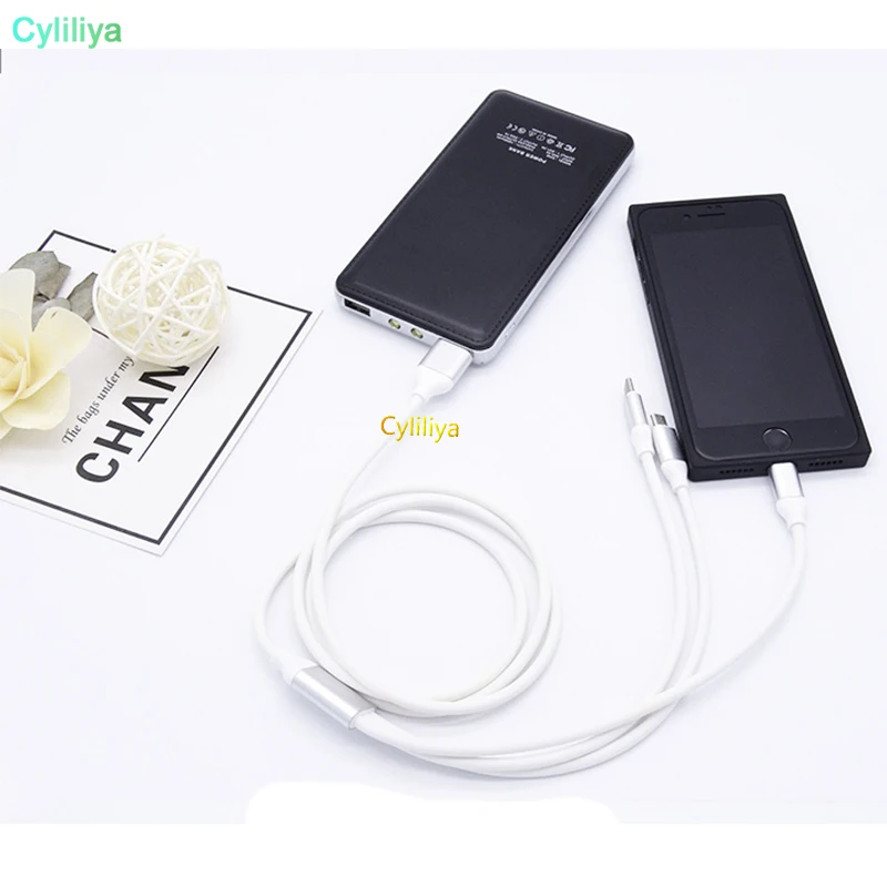 100 шт 3 в 1 Красочные конфеты TPE micro USB кабель type C быстрое зарядное устройство синхронизации данных USB зарядный кабель для samsung LG huawei телефон 5