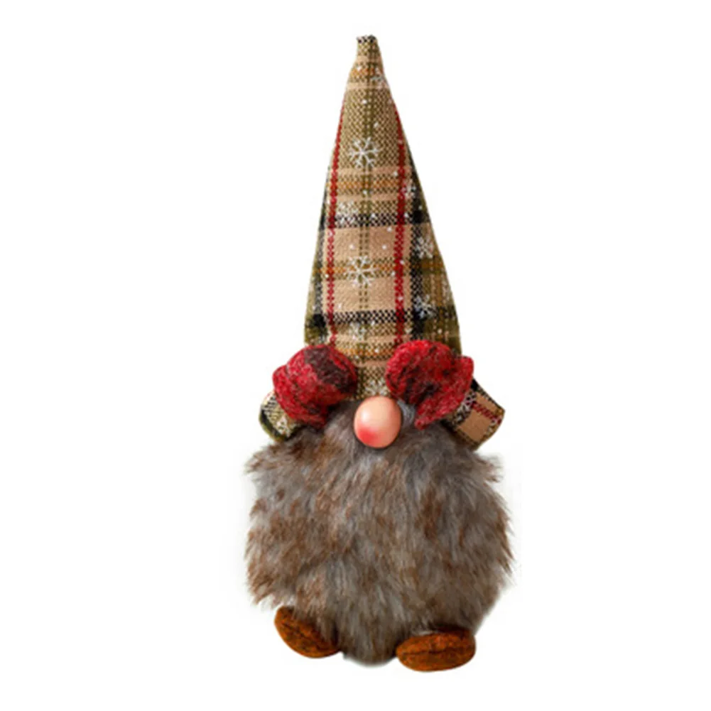 

Doll Decoration Toy Cover Eyes Stand Ornament Gift for Christmas Party Home DTT88