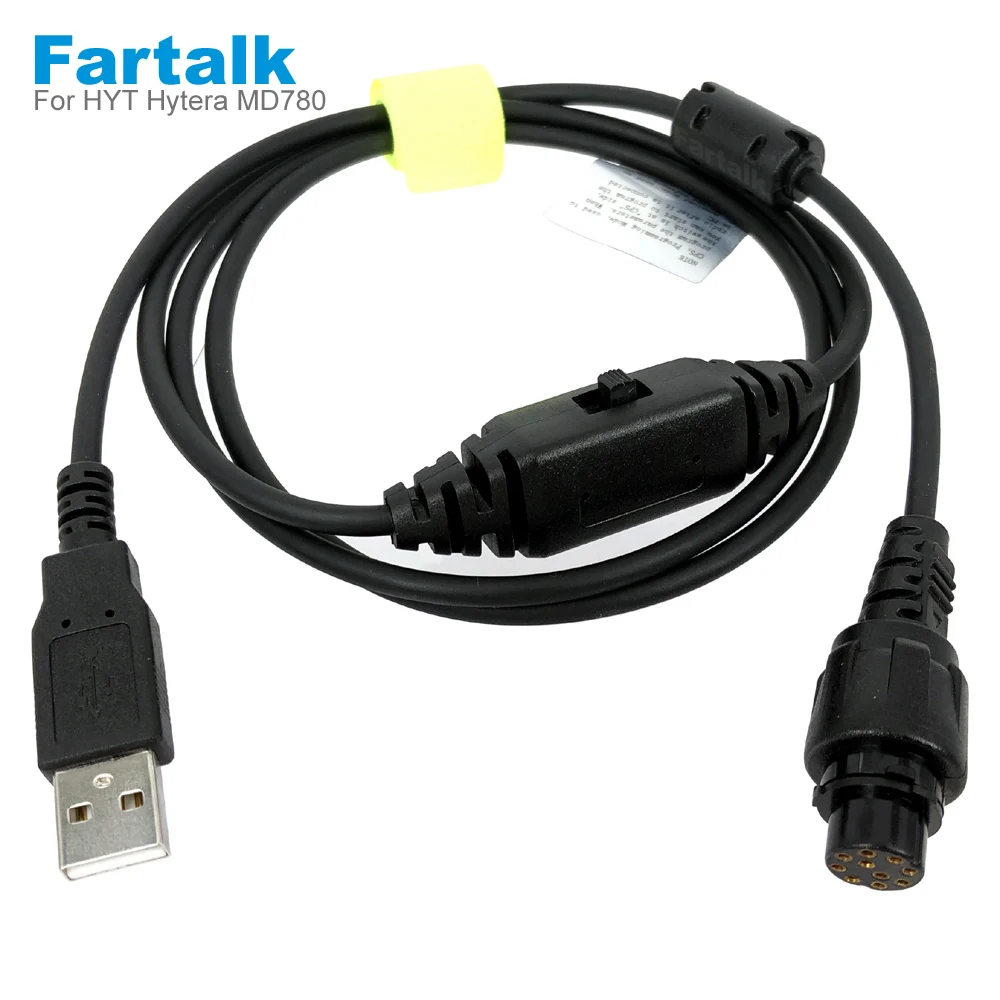 Cavo Di Programmazione Usb Per Hyt Hytera Md780 Md655 Md652 Md658 Md656 Md785 Md782 Md786 Rd980 Rd985 Rd982 Rd986 Rd960 Rd966 Radio