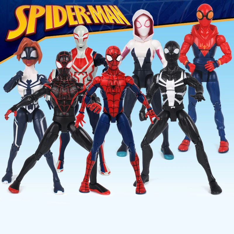 Figuras de acción de Marvel Spiderman para niños, estatua de Spiderman de  18cm, juguetes de modelos coleccionables, regalo de decoración|Figuras de  acción| - AliExpress