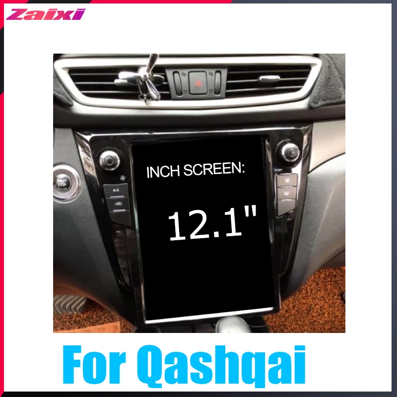 Flash Deal ZaiXi 12.1 inch Big screen Tesla Screen Vertical Screen Android Car PC GPS Navigation Radio Player For Nissan Qashqai 2013~2019 1