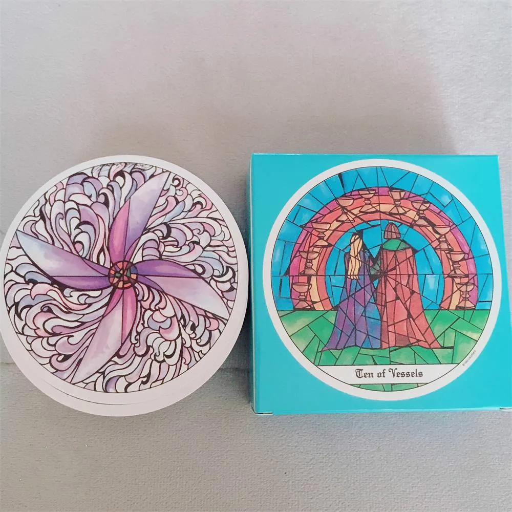 Lorchwise Tarot Deck,78 Cards Tarot of The Cloisters Cards Board Game,1993 Real Tarot Card Beginners,Party Games Tarot Cards Deck