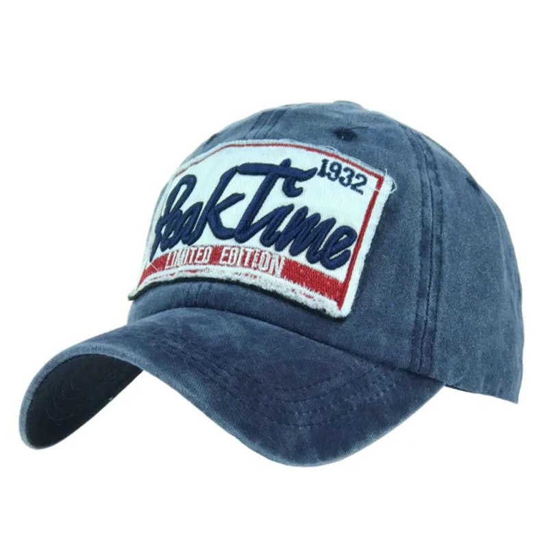 Помытая хлопковая бейсболка для женщин и мужчин бейсболка с вышивкой Повседневная папа Кости Gorras Hombre хип хоп шляпы Casquette