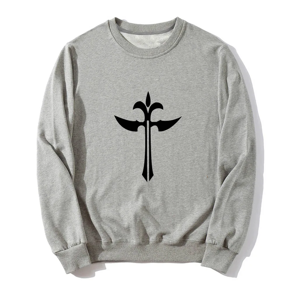 С рисунком из японского мультфильма CODE GEASS Lelouch of the Rebellion толстовки с длинным рукавом и О-образным вырезом Кофты с эластичным низом молодой Топы - Цвет: 10