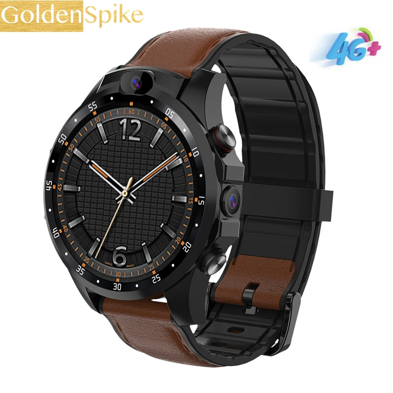 

GOLDENSPIKE V9 Smart Watch Android 7.1 LTE 4G Sim WIFI dual Camera 4G GPS Heart Rate MT6739 Quad core Smartwatch for Men Women