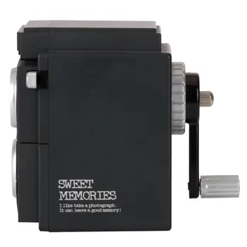 

Deli 0668 Mechanical Pencil Sharpener Innovative Manual Pencil Sharpening Tool Camera Design School Stationery For Student