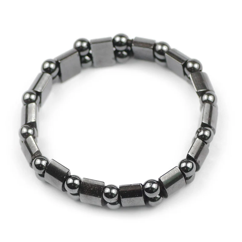 Tiger Eye & Hematite Charm Bracelets Men Double Hematite Tiger's Eye Bracelets for Women Natural Energy Stone Bracelet Jewelry