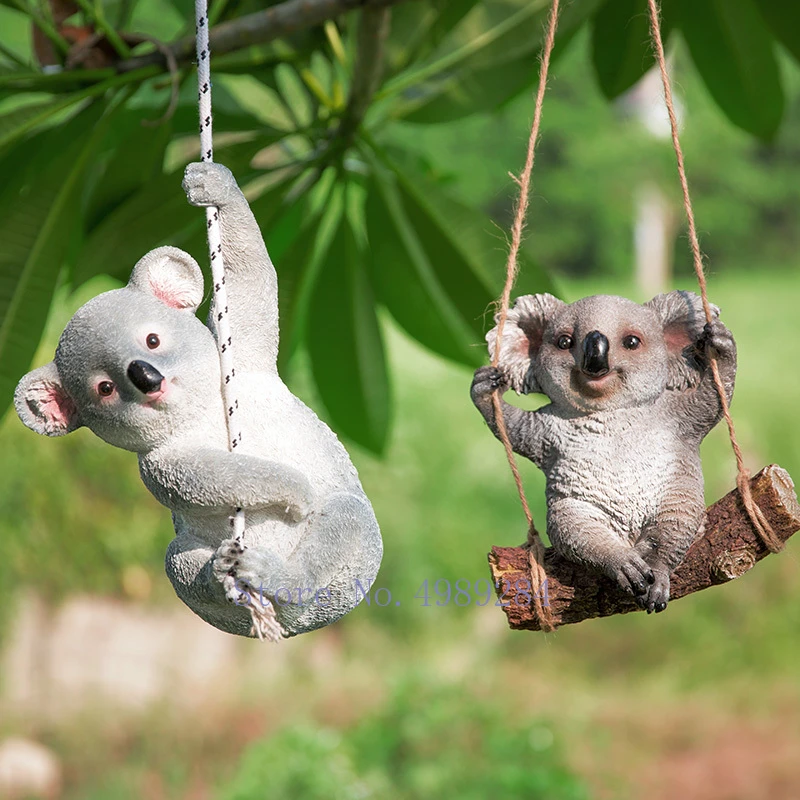 Creative Simulation Animal Outdoor Patio Garden Cartoon Koala Panda Swinging Suspension Animal Sculpture Crafts Decorations Figurines Miniatures Aliexpress Creative Simulation Animal Outdoor Patio Garden Cartoon Koala Panda Swinging Suspension Animal Sculpture Crafts Decorations Figurines Miniatures Aliexpress