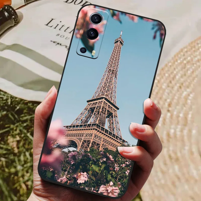 Sleek Silicone Back Cover with Soft Bumper - Premium Protective Phone Shell