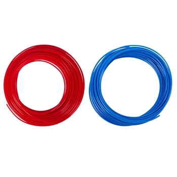 

2Pcs 3D Printer Pen Filament 1.75mm PLA 10M(Blue & RED PLA)