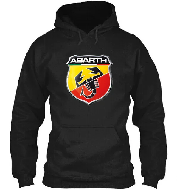 4 Новая осенне-зимняя модная Толстовка abarth, мужские толстовки с капюшоном, пальто с капюшоном и принтом, куртки унисекс, пуловеры, топы d - Цвет: 4