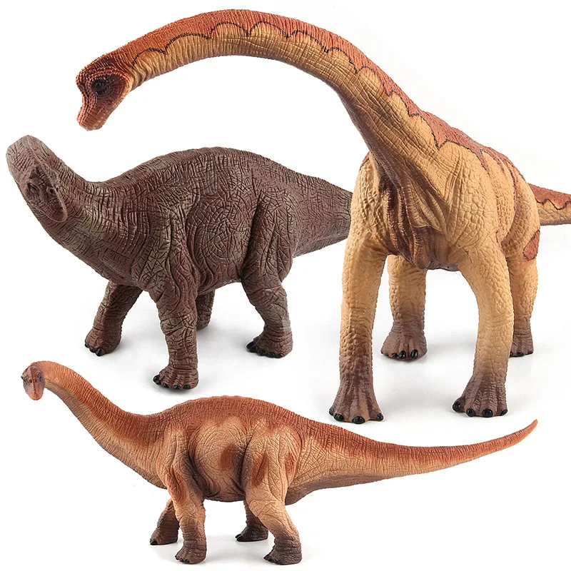 

English Image Details Dinosaur World Garage Kit Model Toy Brachiosaurus Herbivorous Brontosaurus Puzzle Dragon