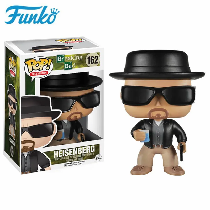 FUNKO Breaking Bad Гейзенберг Уолтер Уайт Сол Гудман Фигурки Коллекция виниловая модель игрушки для детей, подарок на Рождество и день рождения