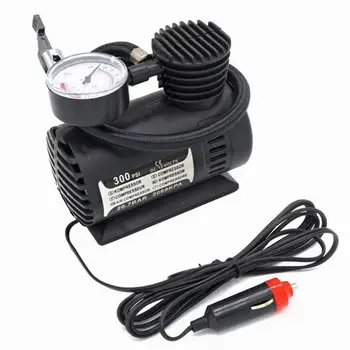 

12V ABS plastic Mini Locomotive Air Pump Abs Plastic Car Tire Inflator Portable Car Electric Small Air Pump 1 Piece hot