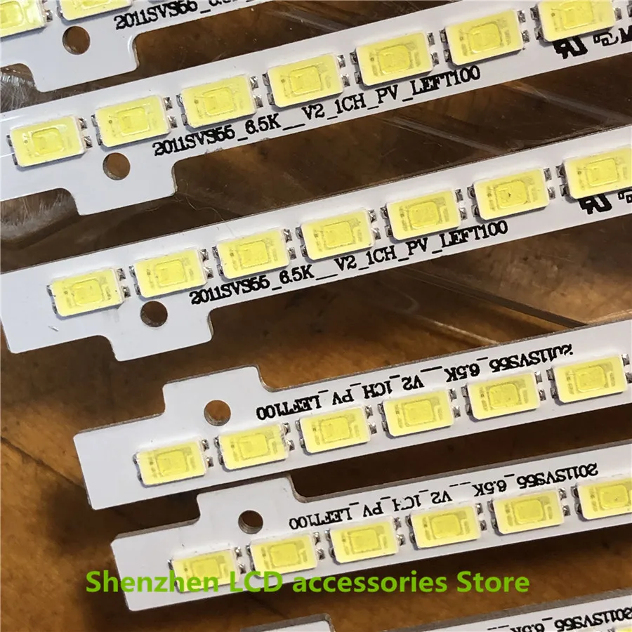 10 шт./лот для samsung UA55D6400UJ изделие лампа BN64-01664A экран LTJ550HW01 1 шт = 100LED 680 мм