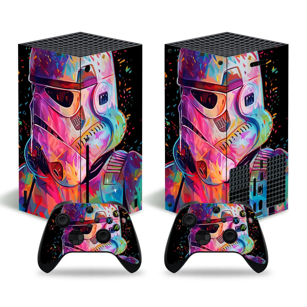 Star Wars Darth Vader Skin Sticker Decal Cover for Xbox Series X Console and 2 Controllers Xbox Series X Skin Sticker Vinyl 