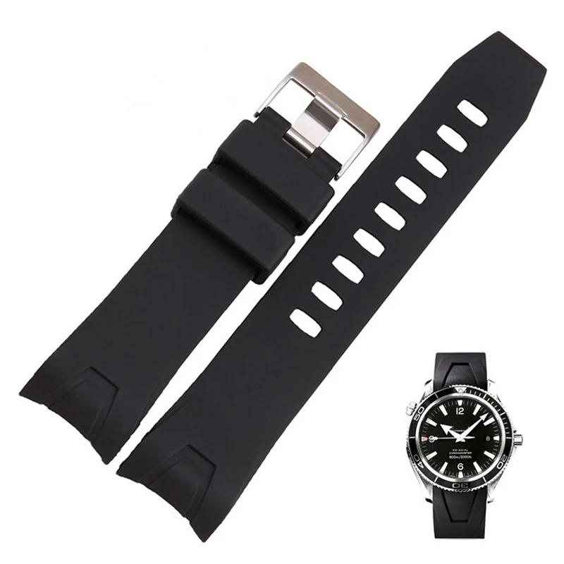 Резиновый ремешок с пряжкой язычком для Casio PRG-130Y водонепроницаемый резиновый