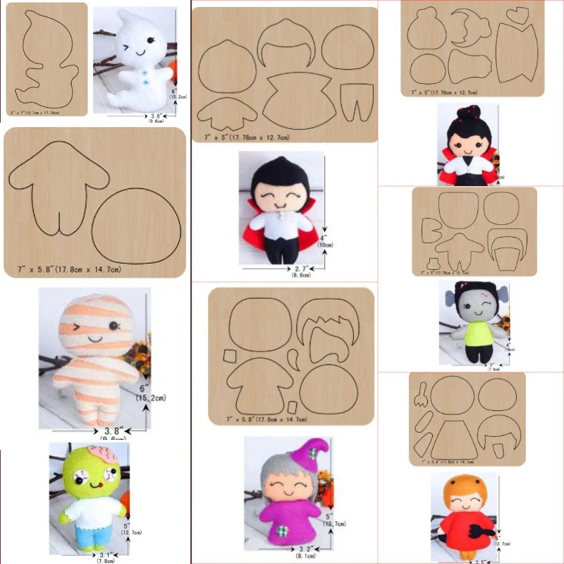 

Новый Милый ребенок Детская кукла деревянные вырезанные штампы Рождественская резка деревянная Штамп для DIY одежды/головных уборов/подвесок/Аксессуары для ключей плесень