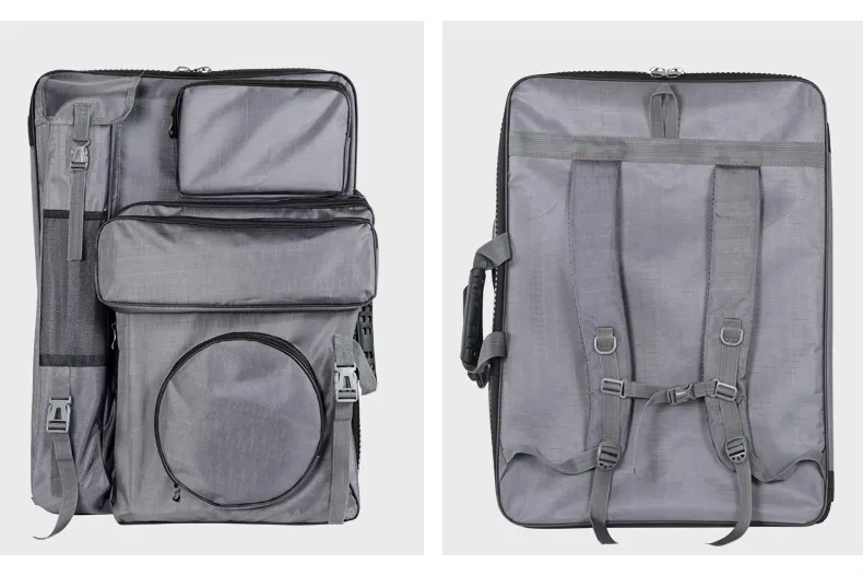 4K Artist Sketching Bag Large Capacity Student Travel Easel Bag Waterproof Backpack Board Sketch Tool Art Bag Painting Supplies