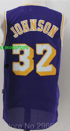 A+++ Качественная мужская футболка для взрослых#24 Los Angeles Bryant 32 Magic Johnson Jersey Kobe