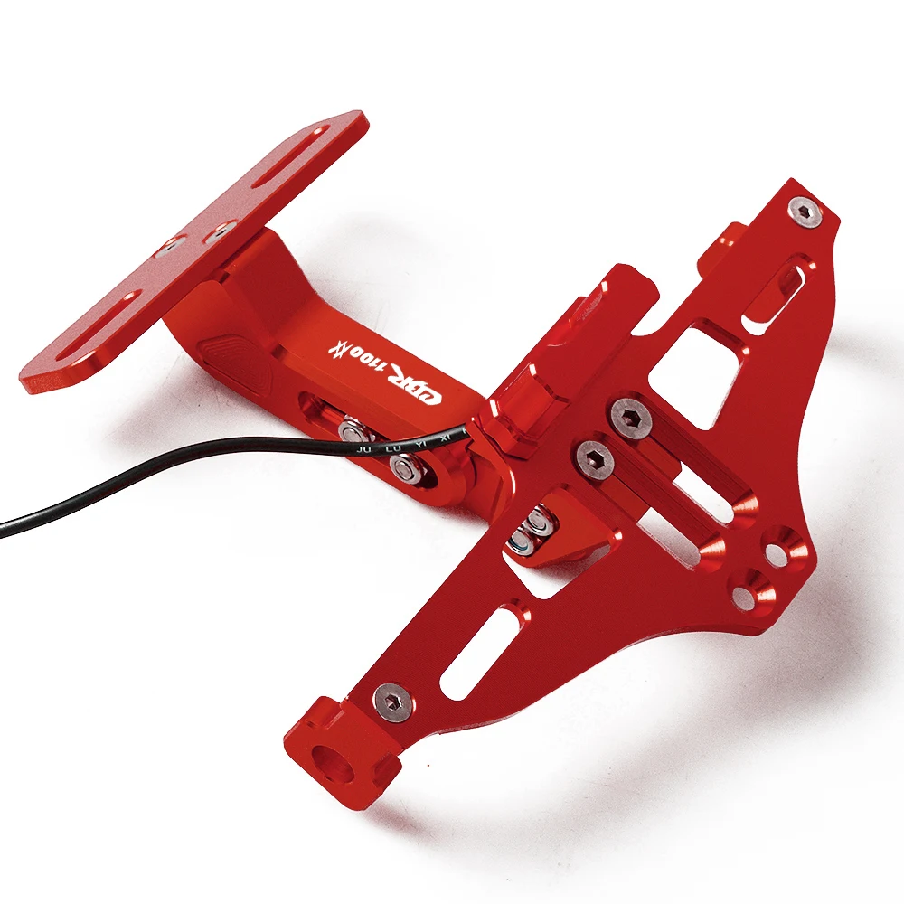 Motorcycle Adjustable License Plate Bracket Holder Frame Number Plate For Honda CBR1100XX CBR-1100XX 1997 1998 1999 2000-2007