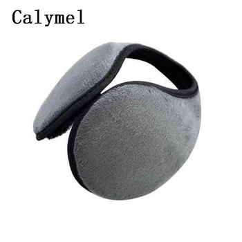 

Calymel Fashion Winter Adult Cold Protection Earmuffs Solid Color Practical Keep Warm Plush Earmuffs теплые наушники