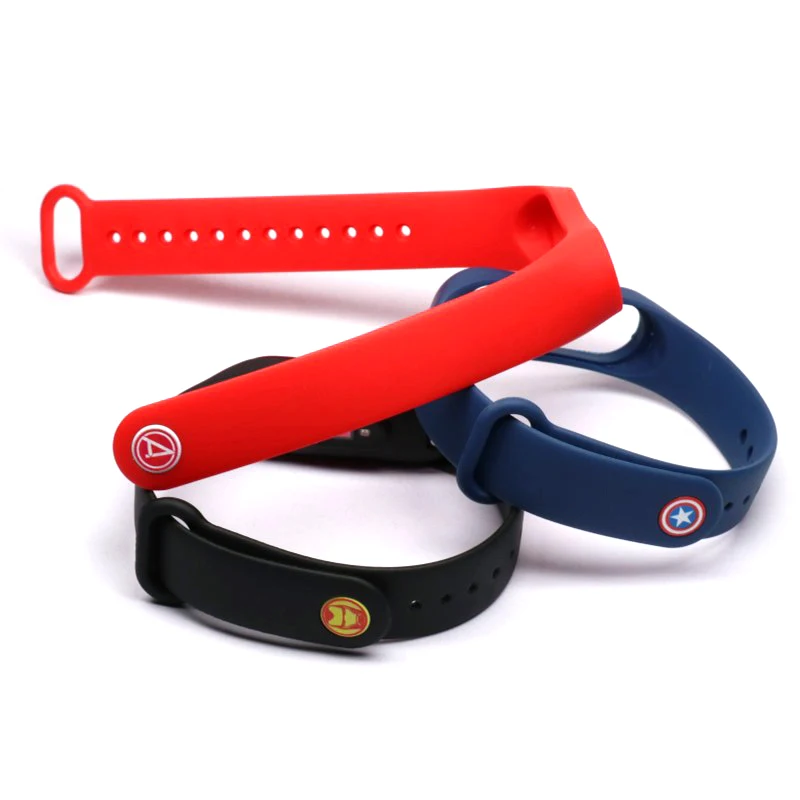 Watch Wristband Silicone Replacement Wrist Band Limited Edition for Xiaomi MI Band 4 Smart Bracelet for xiaomi Mi band 3