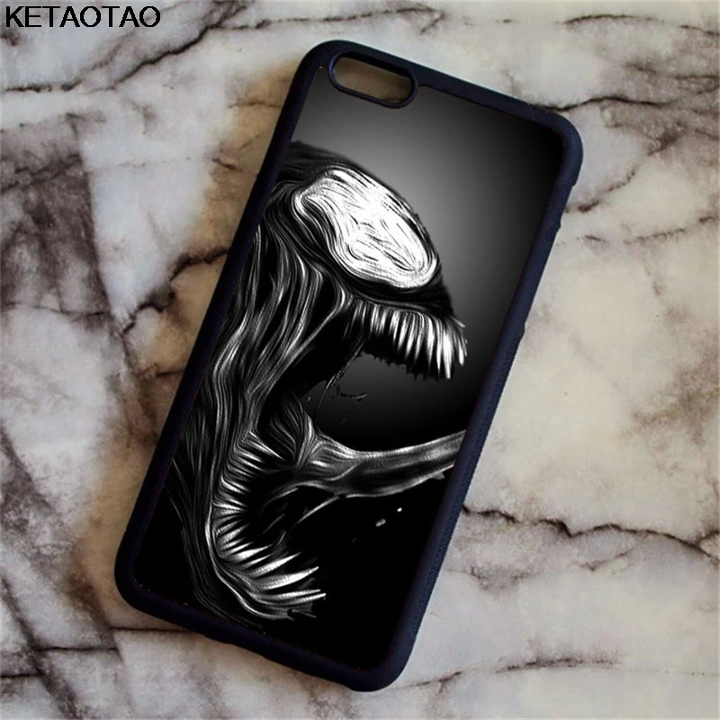 Золотой KETAOTAO Comics супергерой Человек-паук яд Джокер чехол для телефона s для iPhone 4S 5S 6S X Plus XR XS Max Чехол Мягкий ТПУ резиновый силиконовый - Цвет: Золотой