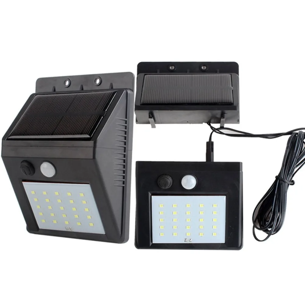 30 LED Solar Light Human Body Induction Wall Light Motion Sensor Street Lamp Induction Light