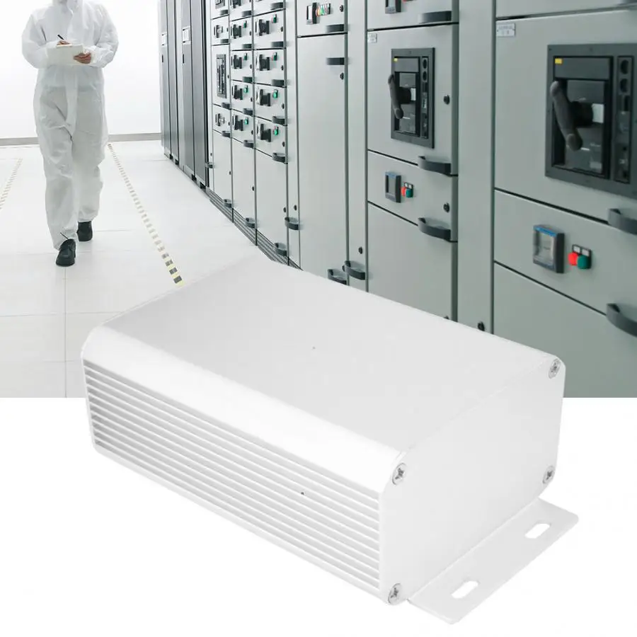 

Silver Extruded Aluminum Enclosures Housing Waterproof PCB Instrument Project Case Electronic DIY Junction Box 45 x 80 x 110mm