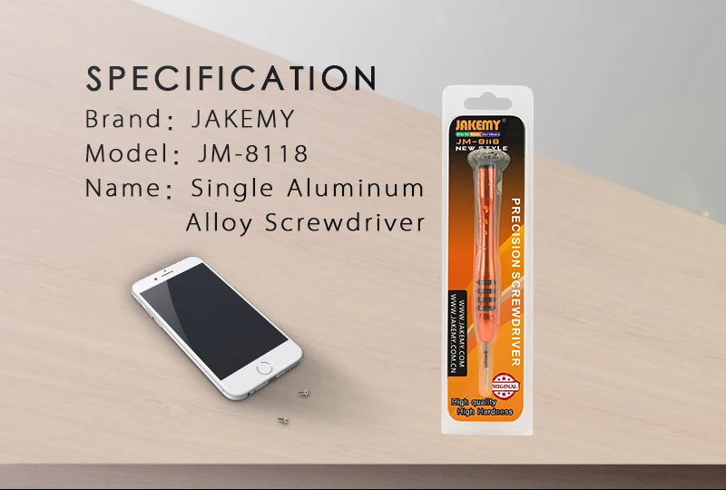 JAKEMY JM-8118 многофункциональный мини Прецизионный Портативный S-2 Phillips отвертка инструмент для мобильного телефона очки для компьютера DIY Repa