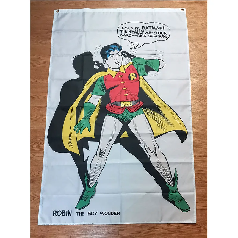 

Robin The Boy чудо флаг 3 фута * 5 футов (90*150 см) размер рождественские украшения для дома флаг женский Декор H88